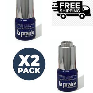 La Prairie Skin Caviar Eye Complex 0.5oz/15ml Anti-Aging Serum (pack of 2)